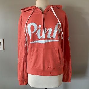 Victoria’s Secret Pink Quarter Zip Hoodie